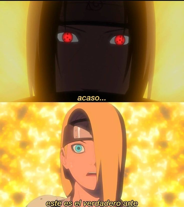 Deidara vs Itachi